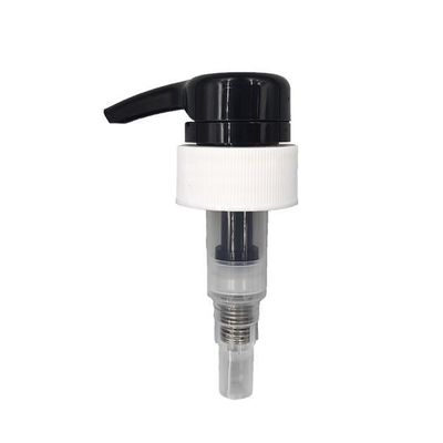 Bomba de creme cosmético 4cc Loção de dosagem Bomba de parafuso para garrafa redonda 33/410