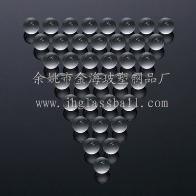 grânulos de vidro do cal de soda de 4mm para o lustro dos acessórios do pulverizador da bola