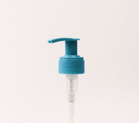 Taxa de descarga 0,18-0,22 ml/T Bomba de distribuição de loção plástica 24/410 para garrafa de sabão para mãos