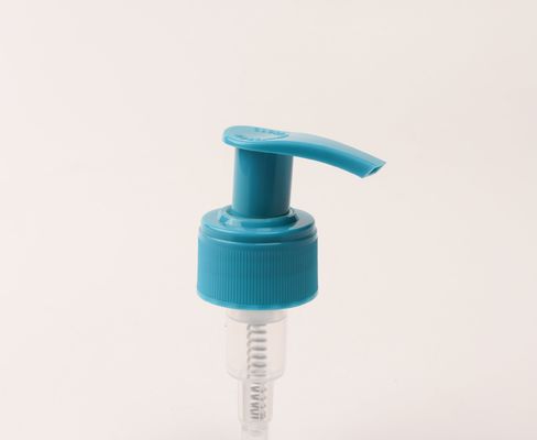 Taxa de descarga 0,18-0,22 ml/T Bomba de distribuição de loção plástica 24/410 para garrafa de sabão para mãos