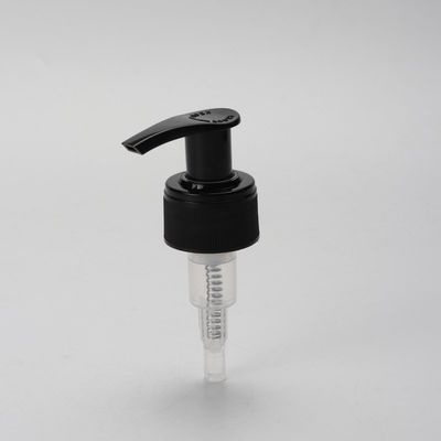 28/400 Bomba de distribuição de loções plásticas para cuidados corporais taxa de descarga esquerda direita 0,18-0,22 ml/T